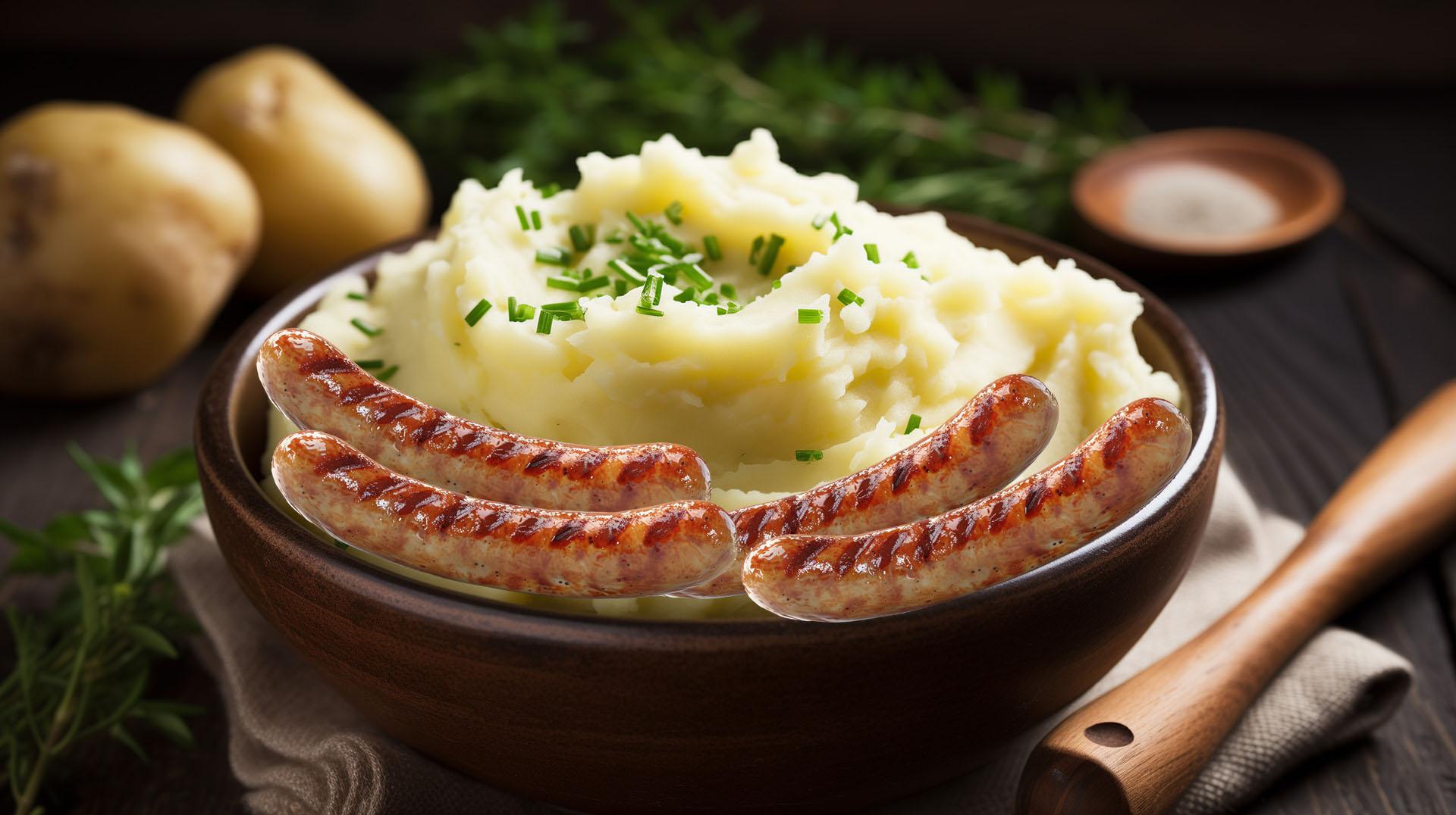 Recette Ragoût de petites pommes de terre au beurre salé et saucisse — free download